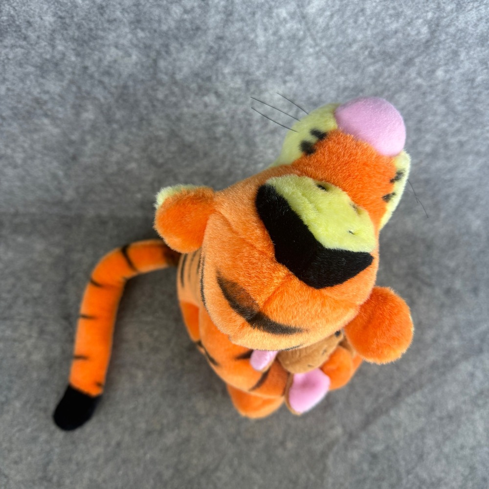 Vintage Applause Disney Winnie the Pooh Tigger Holding Roo Plush Toy 10 in RARE - Picture 5 of 8